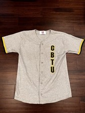 Vintage 90s CBTU Coalition Black Trade Unionists Jersey Size Large Made In USA