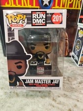 Figura Vinilo Funko Pop Rocks Run DMC 4Ever Jam Master Jay #201