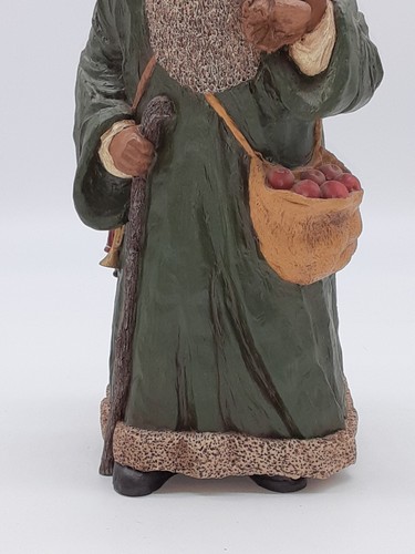 ALL GOD'S CHILDREN FATHER CHRISTMAS MARTHA HOLCOMBE SANTA 1990-91 Black signed - Picture 3 of 8