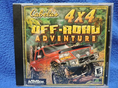 Cabela's 4 X 4 Off Road Adventure PC CD Rom 2001