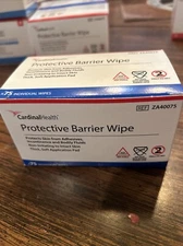 Cardinal Health NEW Protective Barrier Wipes Bx/75