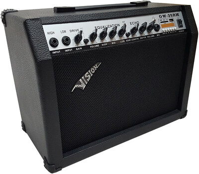 Gitarrenverstärker-Amplifier Modell GW35R-65W.elektro.Hall+Verzerrer+Kopfhörer!n