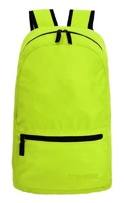 travelite Accessoires Foldable Backpack Rucksack Rucksack Lime neongelb Neu