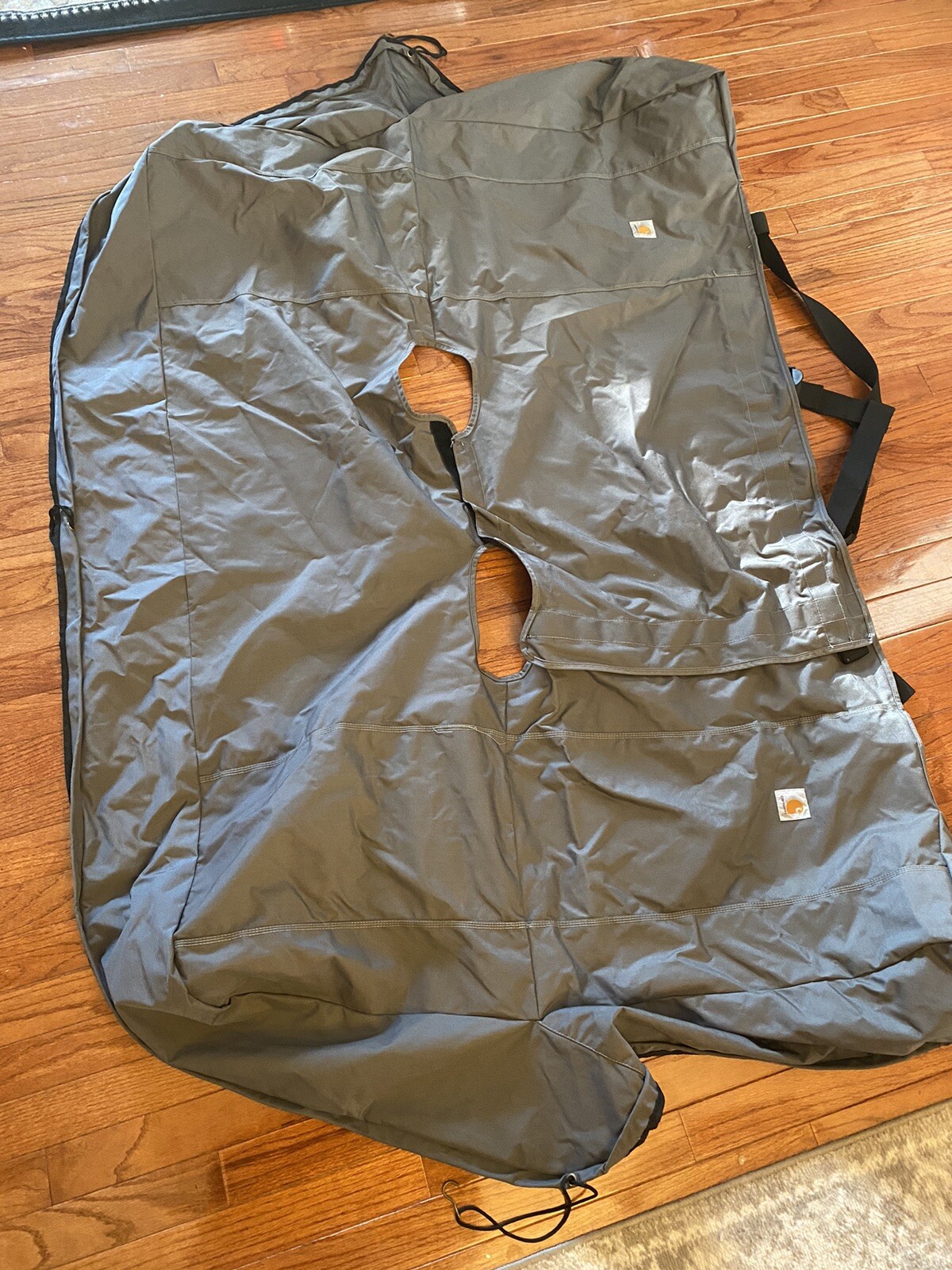 Carhartt Nylon Duck FullSize Bench Seat Covers Durable Fitted, Gravel