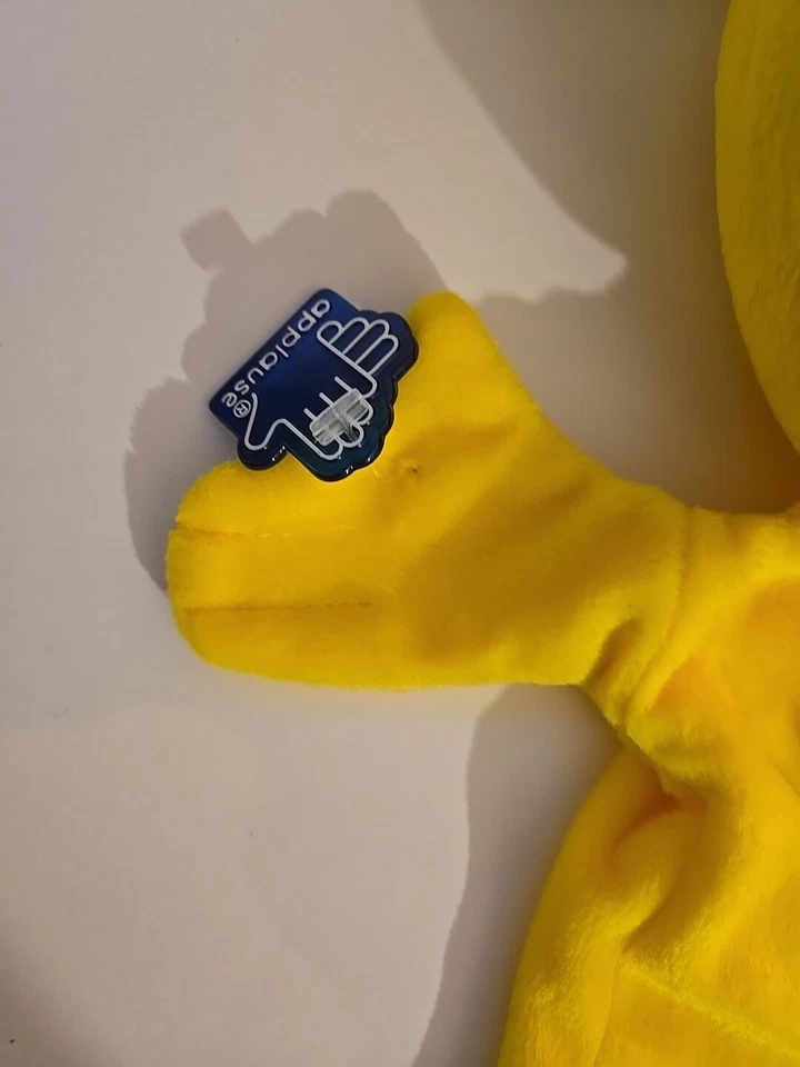 Peluche Piolín Pájaro Marioneta de Mano Warner Bros Looney Tunes 1994 Aplausos De Colección con Etiqueta Foto 2 de 4