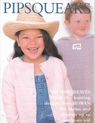 Rowan Pipsqueaks Knitting Magazine | EUC, Babies and Children up to 10 years old