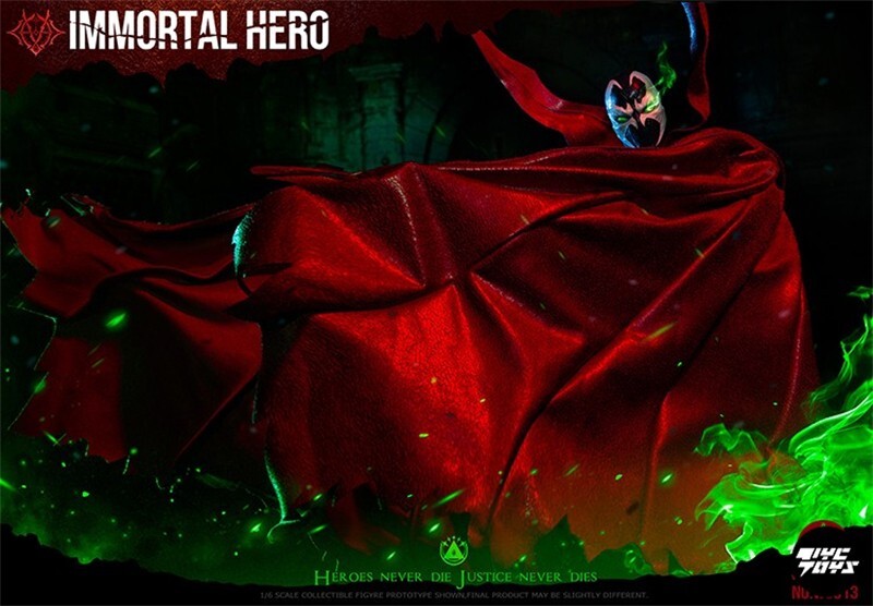 WAR STORY immortal hero フィギュア　1/6 1/6 War Story IMMORTAL HERO aka SPAWN Figure unboxing