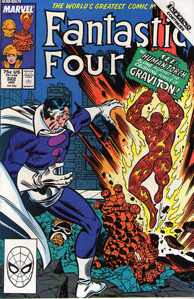 FANTASTIC FOUR #322 - Back Issue