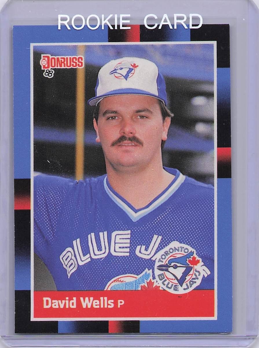 1988 Donruss Baseball David Wells Rookie Card #640 RC