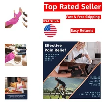 Pain Relief Fingerless Arthritis Gloves | Durable Hand Support for Men & Women