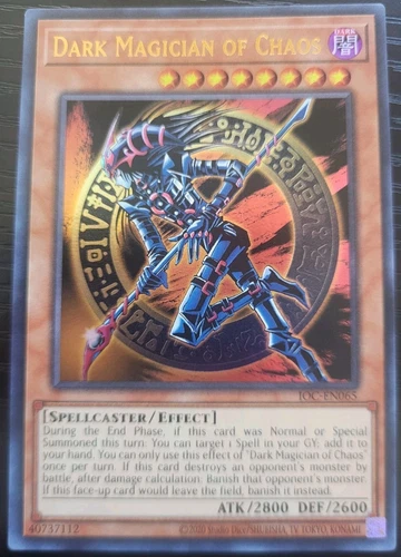 Yugioh! Dark Magician of Chaos - IOC-EN065 - Ultra Rare - Unlimited 25th Anniver