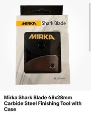 Mirka Shark Blade 48x28mm Carbidge Steel Finishing Tool Witch Case