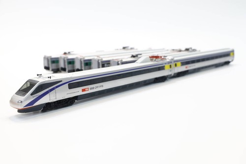 Rivarossi HR2964+HR3026 SBB ETR470 Insubrico 9 Coche Completo HO 760636 | Condition: Used