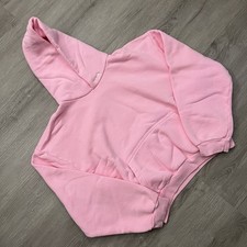 Felpa con cappuccio Justin Bieber SKYLRK rosa nuvoloso taglia small nuova