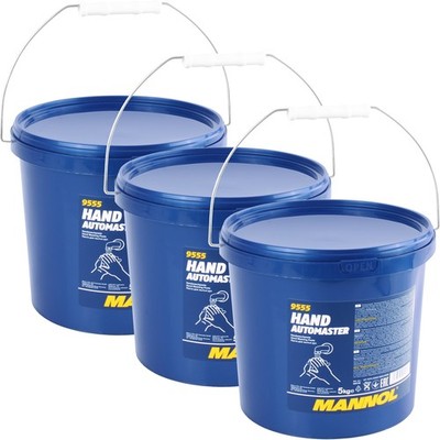 15kg MANNOL HANDWASCHPASTE HANDREINIGER REINIGUNGSPASTE HAND SEIFE AUTOMASTER