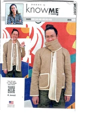 McCall's know ME Sewing Pattern ME2097 Men's Jacket w/Scarf by: Mimi G. 44-52