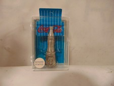 NOS Genuine Pewter 1995 The Coca Cola Co. Coke Bottle Thimble w/box