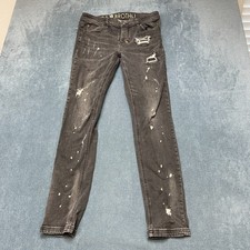Shabazz Brothers Straight Jeans Mens 34 Gray ...