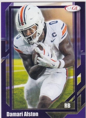 2025 SAGE FOOTBALL RC DAMARI ALSTON AUBURN ROOKIE FOOTBALL d3190