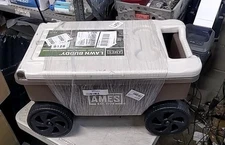 THE AMES COMPANY  Lawn Buddy Lawn Cart Brown