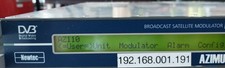 Digital Video Broadcasting -Newtec Azimuth AZ110- Broadcast Satellite Modulator