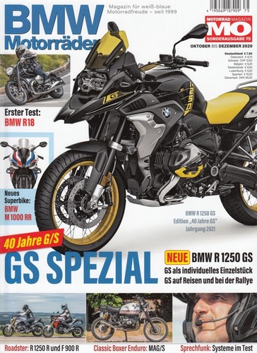 MO BMW Motorräder Nr. 75 + Test R 18 First Edition + R 1250 R und F 900 R