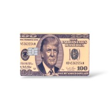 Trump Dollars Credit Card Sticker Debit Skin Decal Cover Art 2