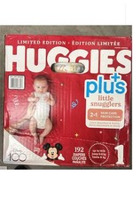 Huggies Plus Size Diapers - Sizes 1-7 Bulk Quantity  Free Shipping 