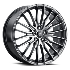 17x8 Platinum 465g Reprisal Bright Graphite Wheel 5x100 35mm