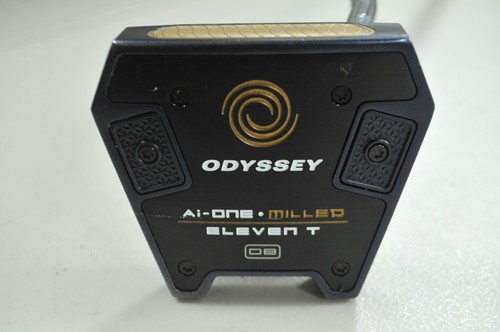 Putter Odyssey Ai-One Milled Eleven T DB 35 Pouces - Droitier, état Excellent Reconditionné, Double Bend