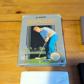 Jack Nicklaus Golf NES Nintendo Entertainment System 