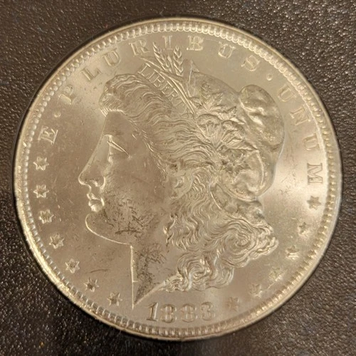 1883 Carson City Mint Uncirculated Silver Dollar Coin GSA Holder