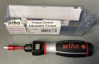 Wiha Tools 28887 iTorque Screwdriver Handle (0.8-3.0Nm)
