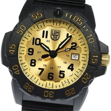 Luminox Navy SEAL 3500 Series Gold Quartz Mens Watch 3505.GP.SET Limited From Ja