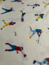 Blizzard Fleece Baseball Fabric