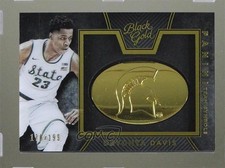 2016-17 Panini Black Gold Collegiate Team Symbols 176/199 Deyonta Davis #47 0c2
