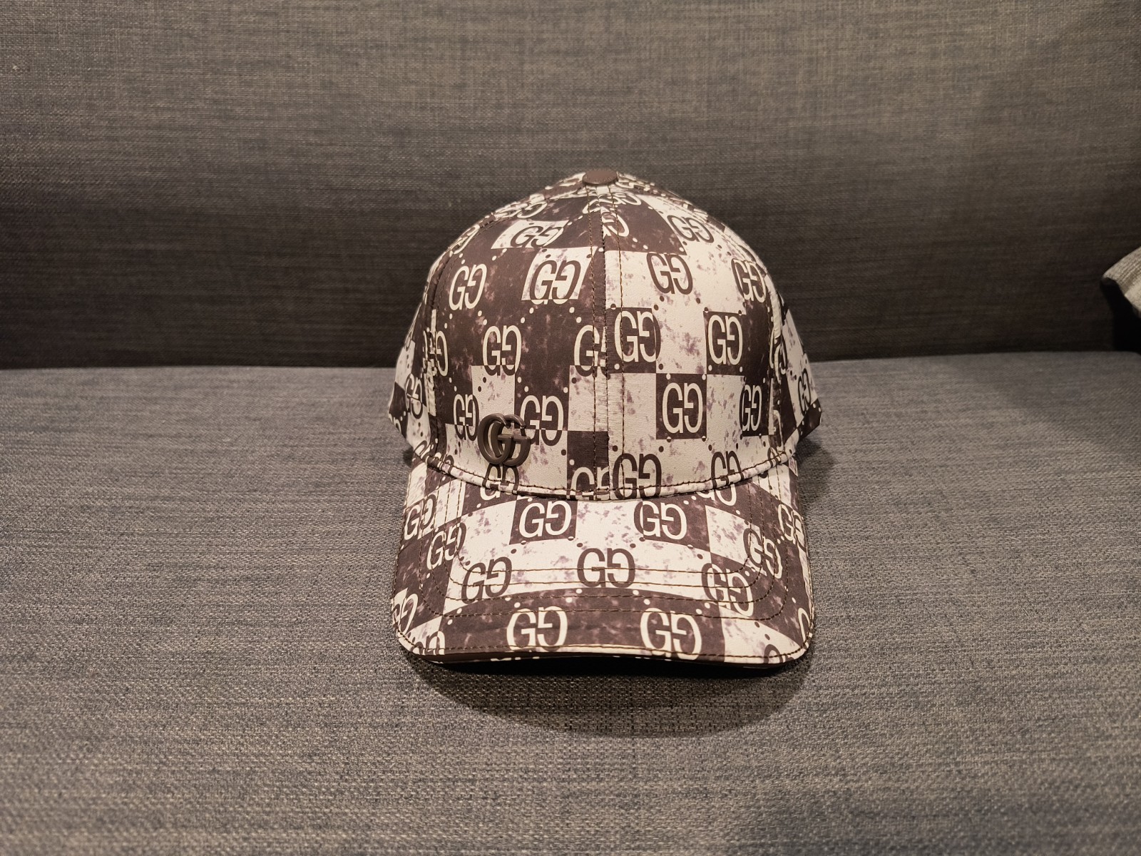 Gucci Brown Baseball Cap Small - image 1