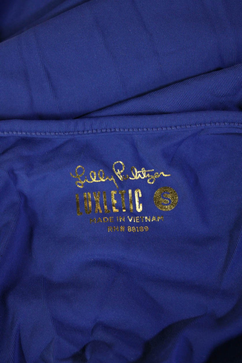 Lilly Pulitzer Womens Basic Solid Blue Sleeveless… - image 6