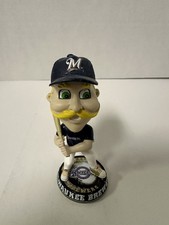 Mini Bernie Brewer Bobblehead Milwaukee Brewers rare