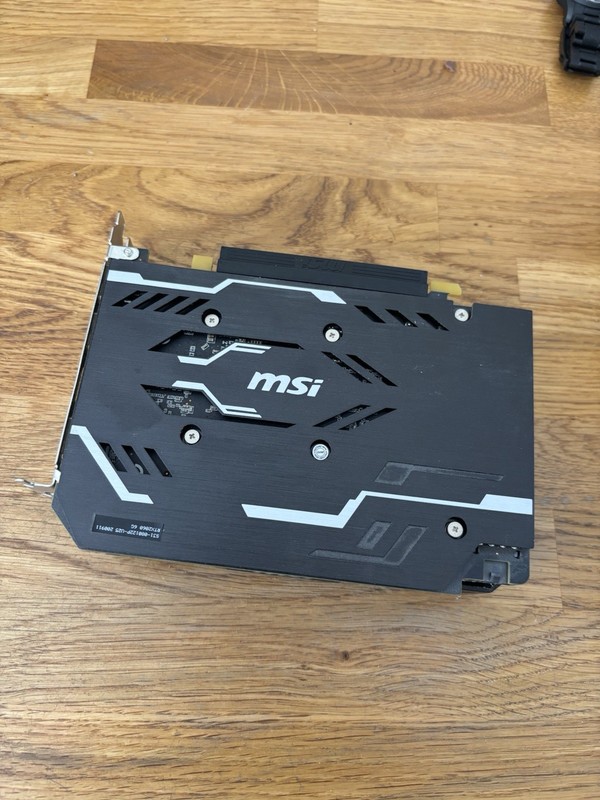 MSI GeForce RTX 2060 AERO ITX 6GB GDDR6 Graphics Card HDMI DP Used Working