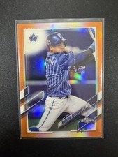 2021 Topps Chrome NPB - Masayuki Kuwahara #24 Orange Refractor /25 