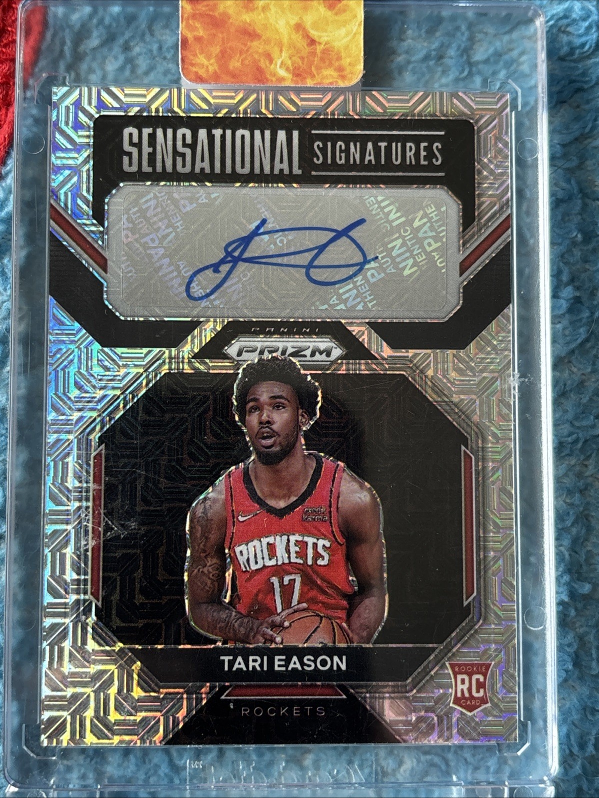 2022-23 Panini Prizm Sensational Signatures Mojo 9/25 Tari Eason Rookie Auto RC