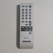 Sony RMT-CS350A Remote Control for Radio Cassette Player Tested Clean Works