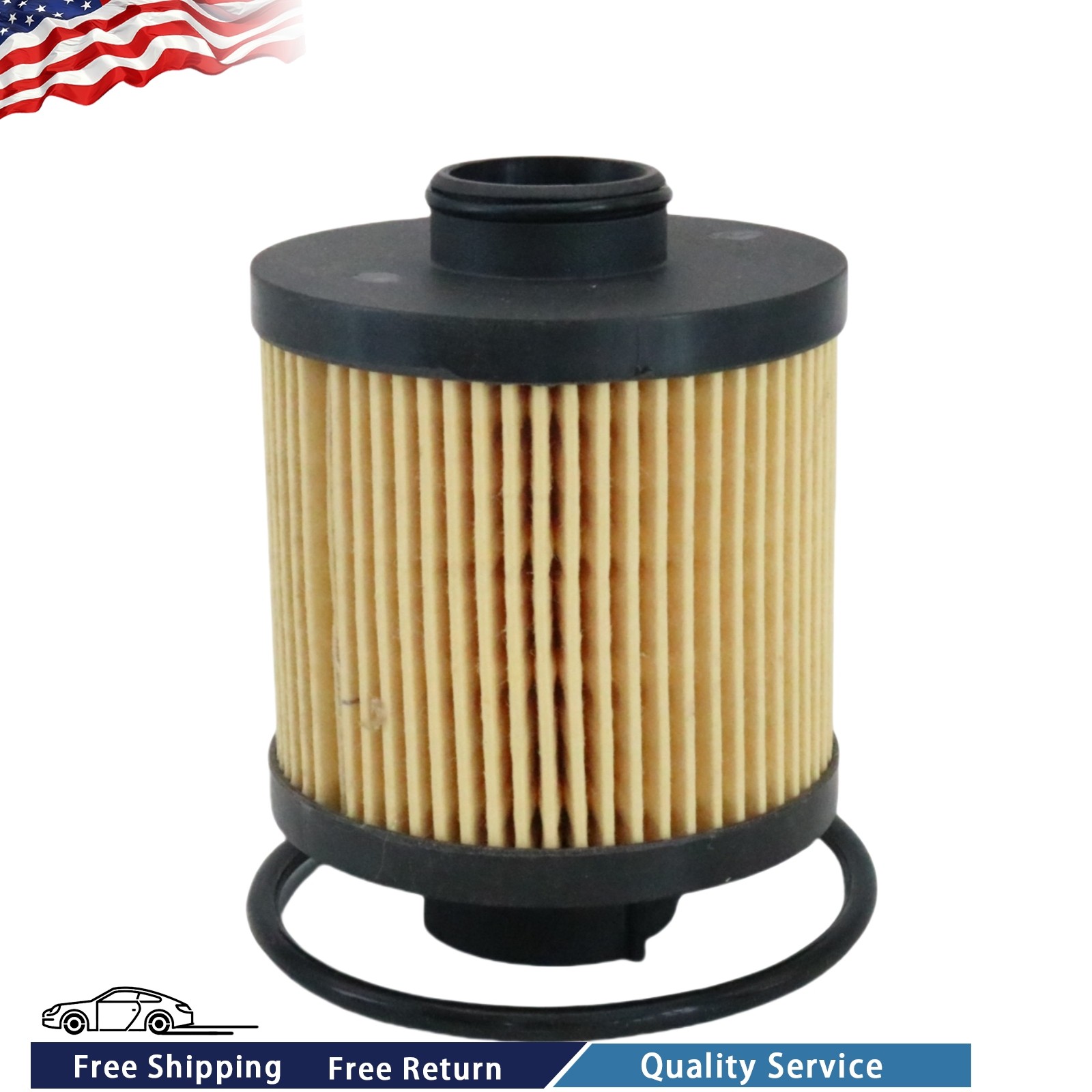3X Oil Filter 07L115561C For 2004-2008 Lamborghini Gallardo USA