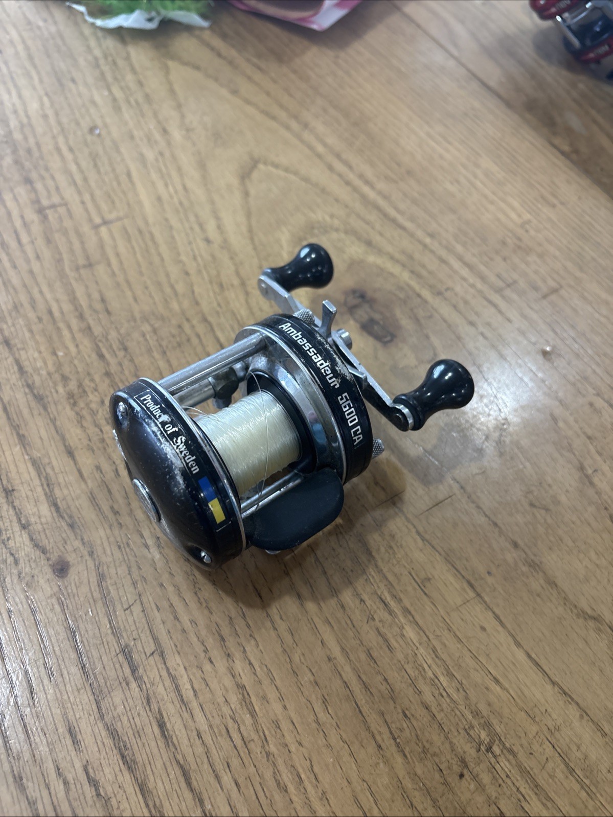 ABU GARCIA AMBASSADEUR 5600 CA Thumb Bar baitcast fishing reel, Sweden
