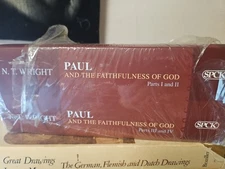 Paul and the Faithfulness of God 2 Book Set by N.T. Wright Volumes 1 2 3 & 4