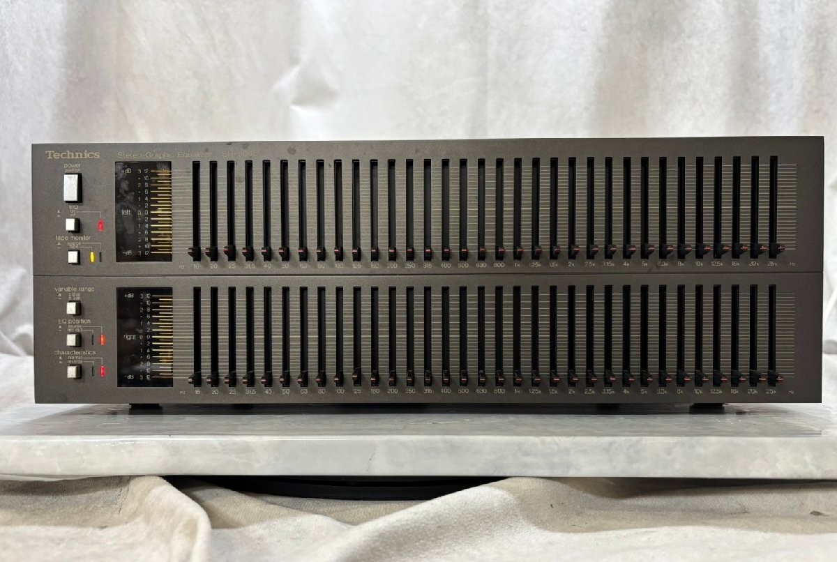 Technics SH-8065 Stereo Graphic Equalizer Black Japan used