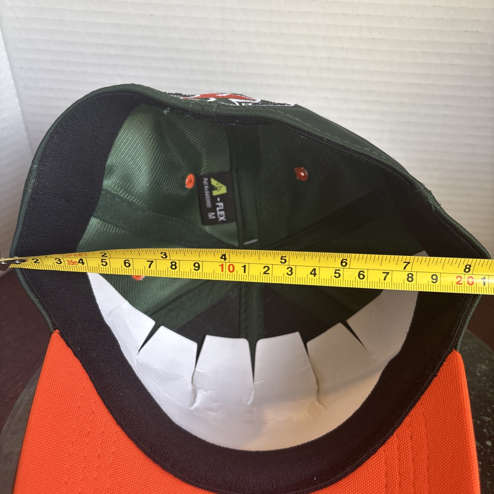 Colts Lacrosse, The Game Pro Fitted ,Medium ,Hat Green Orange,Refer to pictures.