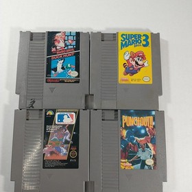 Original Nintendo NES Console With Power Pad In Box 2 Controllers 5 Games Tested