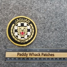 Vintage Jaguar Patch Car Auto 80s Automobile E5